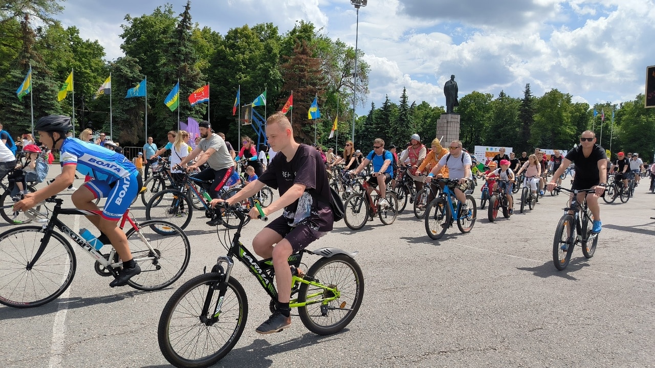 «Ульяновский велодень» прошёл с огромным размахом