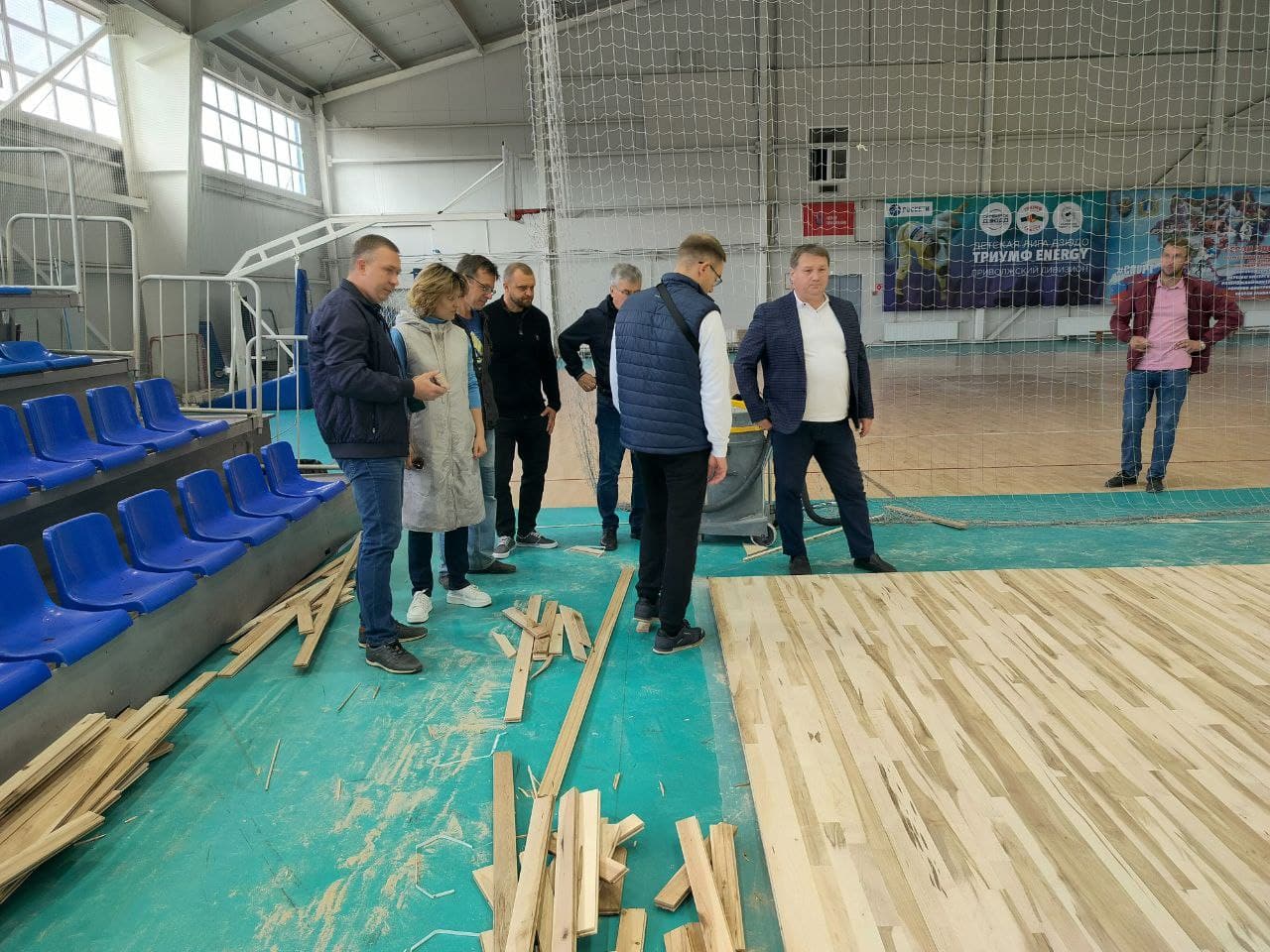 В Ульяновской области модернизируют футбольный паркет