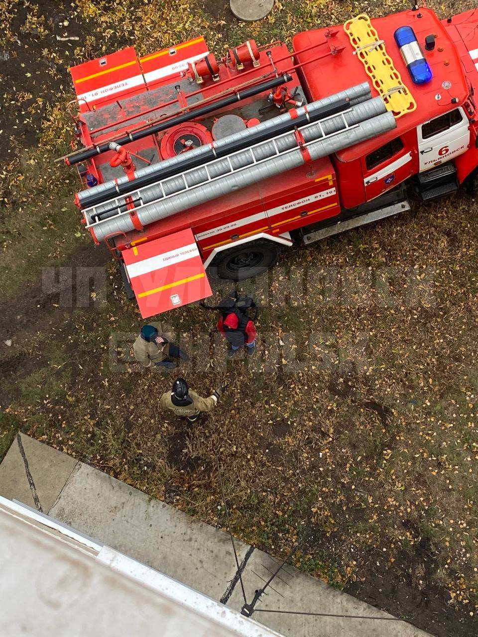 В Ульяновске в пожаре погиб мужчина