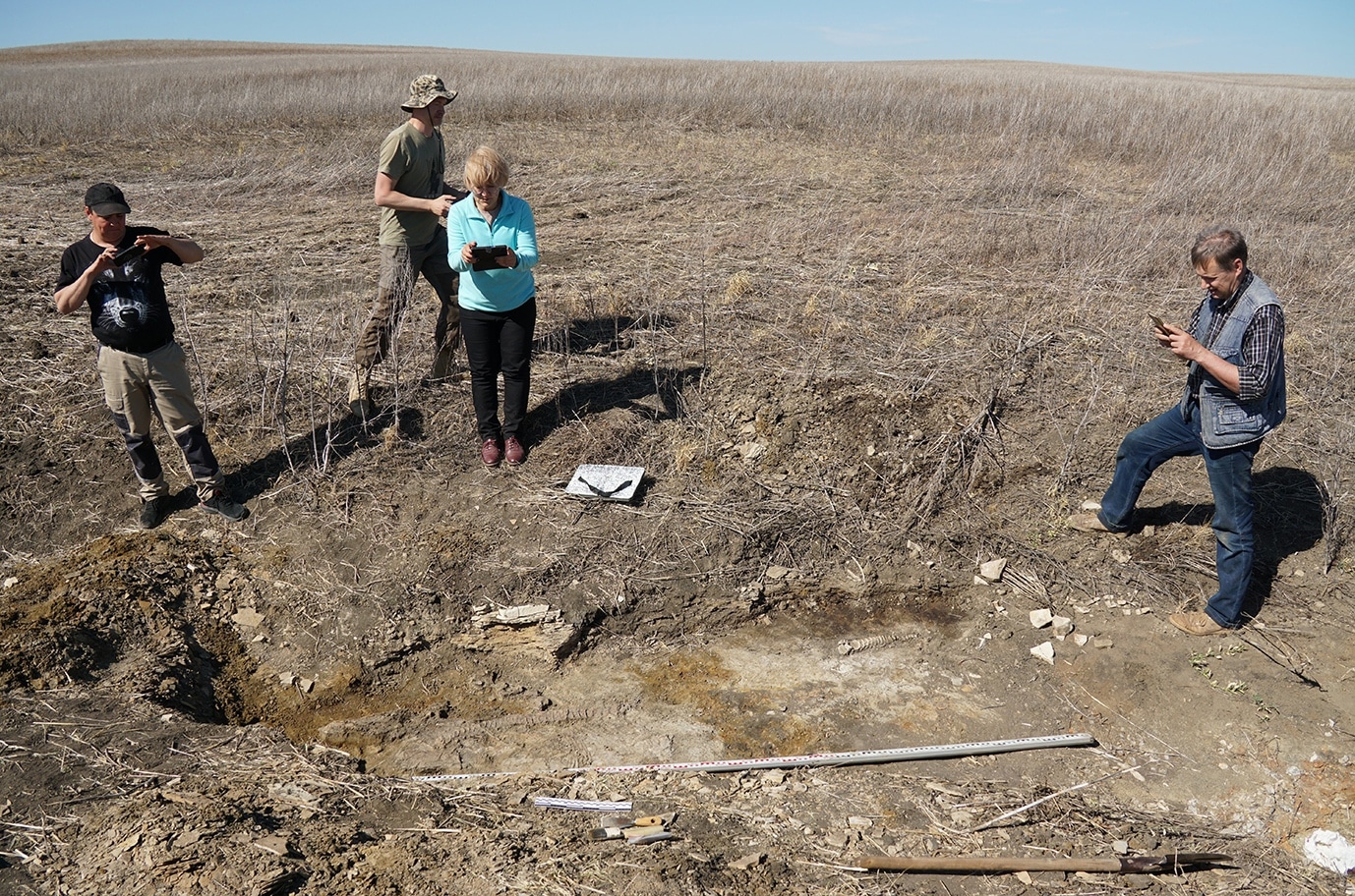 По соседству с Ульяновском тракторист нашел останки гигантского рыбоящера