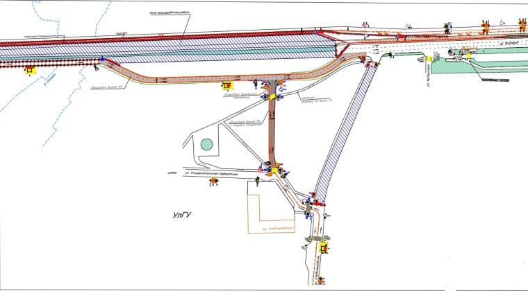 В Ульяновске строят временную дорогу для выезда из микрорайона «Университет»