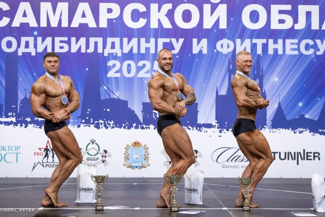 Ульяновские бодибилдеры привезли килограмм медалей с чемпионата России