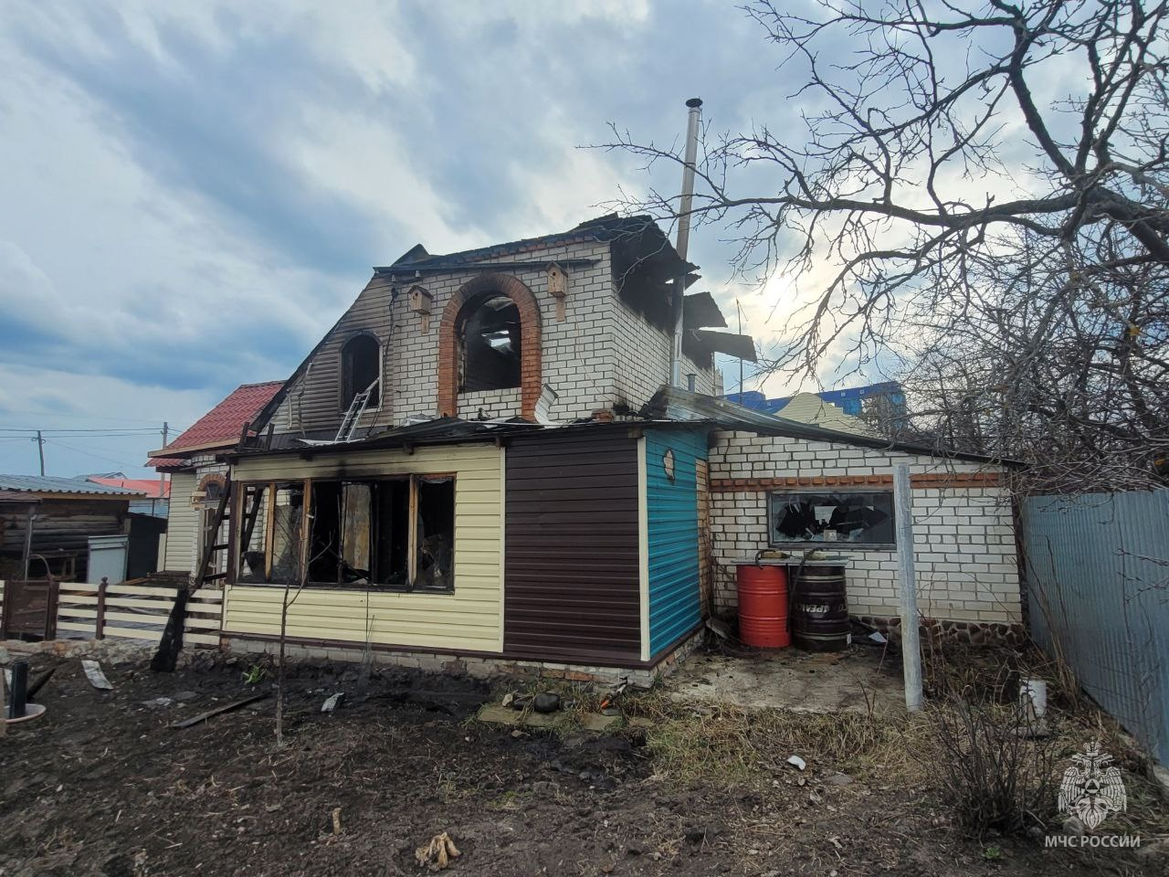 В Ульяновской области в пожаре погиб 72-летний мужчина