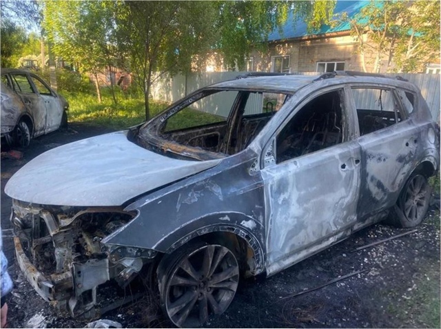 Ульяновец поджог 2 автомобиля из-за бытовой ссоры