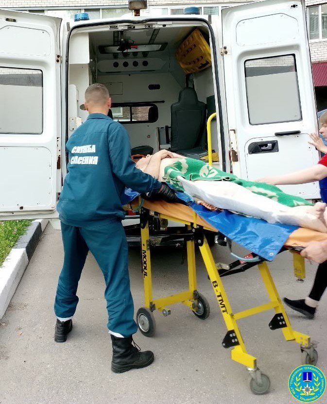 В Ульяновске спасли мужчину с травмой бедра