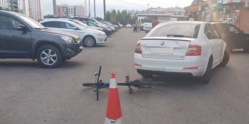13-летний велосипедист попал под колеса авто Skoda