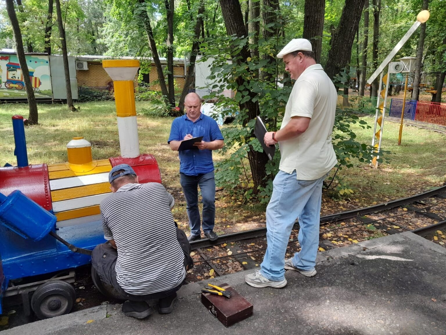 Аттракционы парка «Прибрежный» в Ульяновске прошли техническую проверку