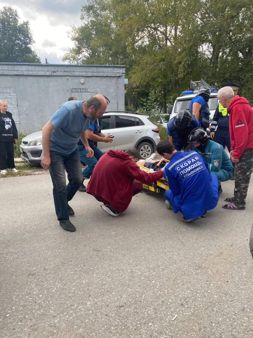 Водитель внедорожника сбил ребенка на самокате в Ульяновске