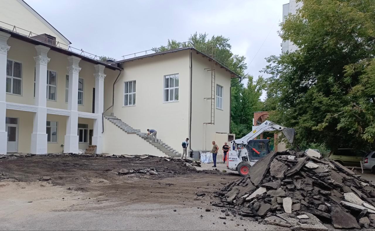 Ремонт ДК «Строитель» в Ульяновске подходит к завершению