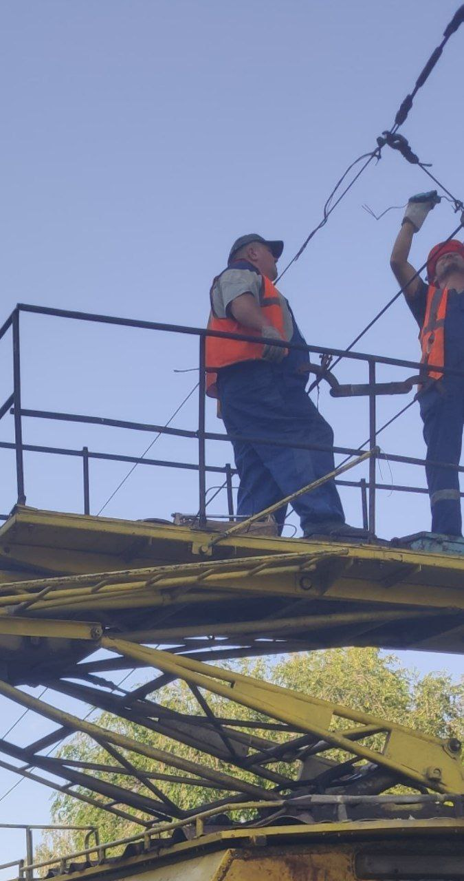 В Ульяновске продолжаются работы по обновлению троллейбусной сети