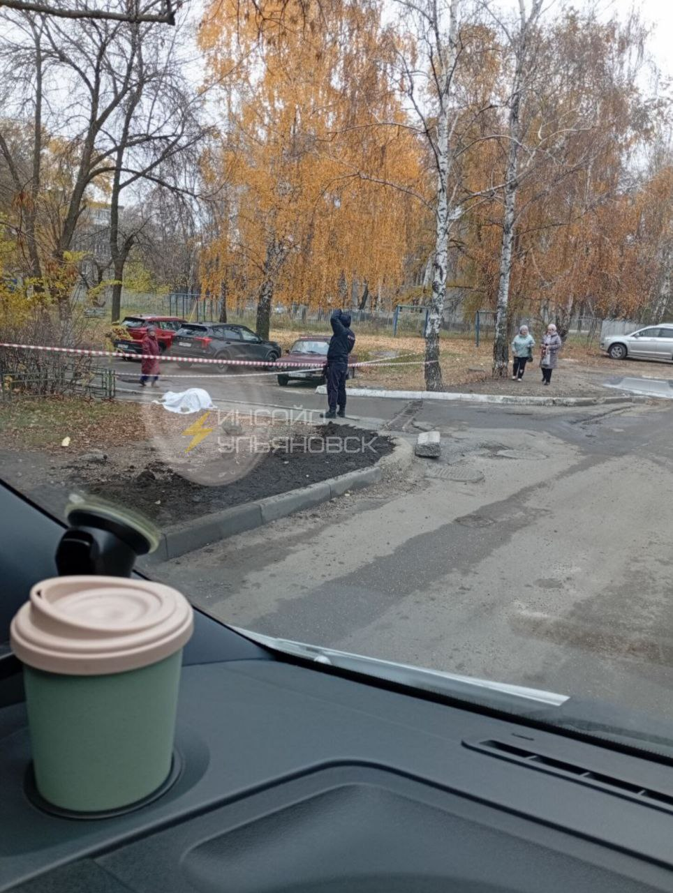 В Ульяновске во дворе дома нашли мертвого мужчину