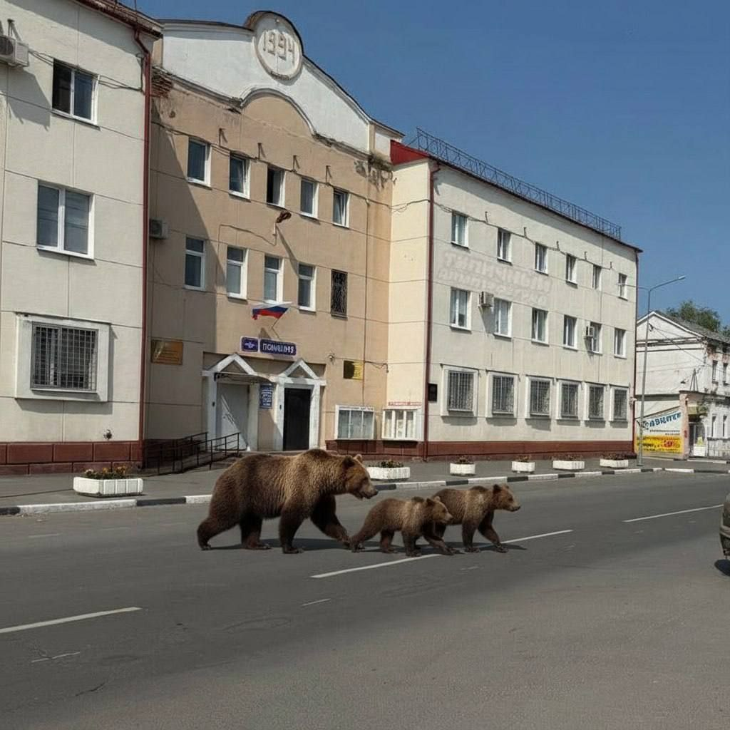 «Нейромедведи» в Ульяновской области: фейковые фото взбудоражили город