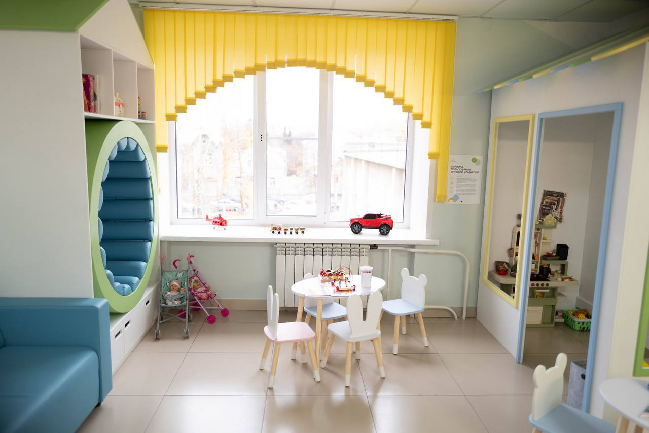 В ульяновских больницах появились современные игровые 