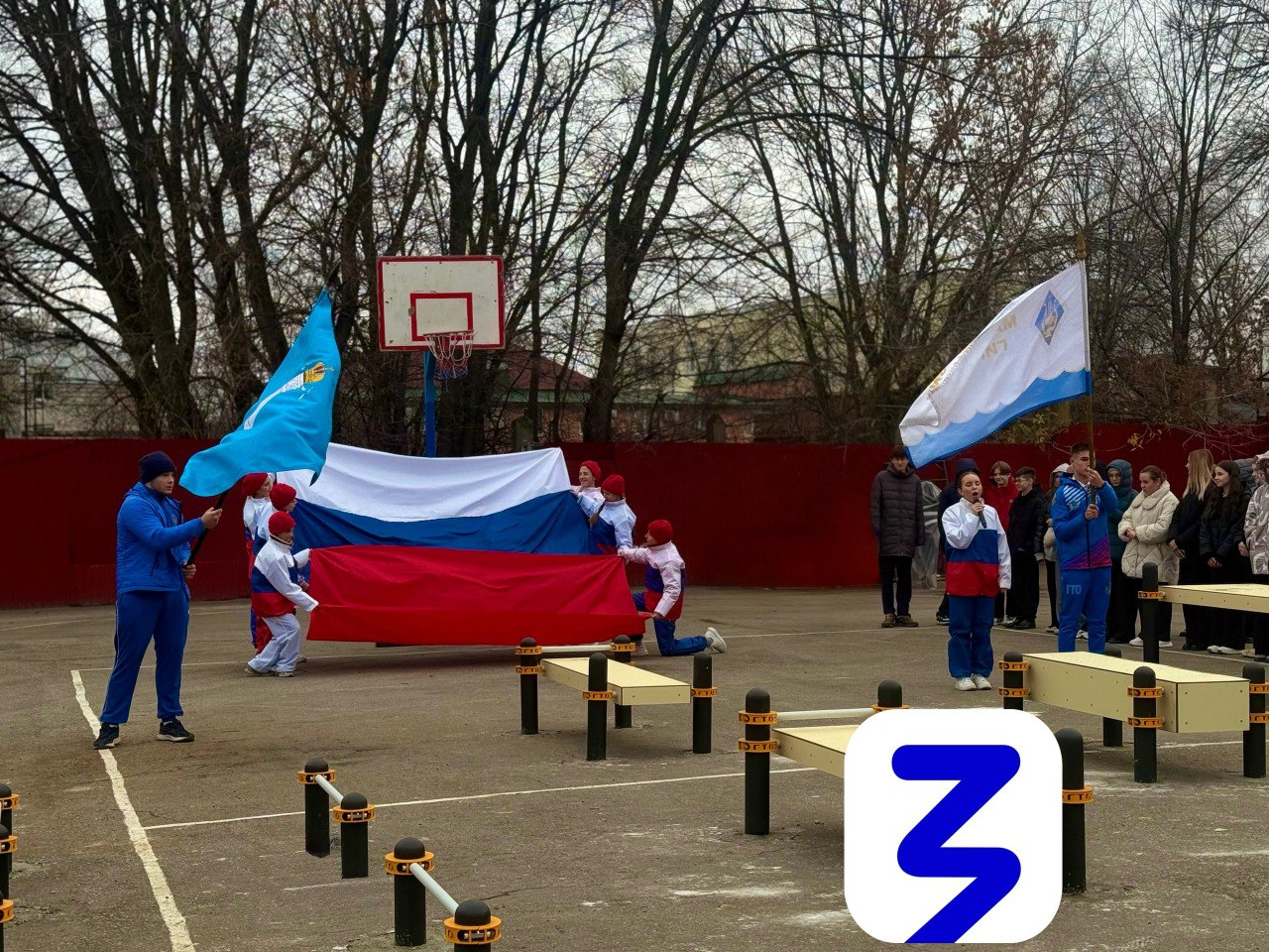 В Мариинской гимназии Ульяновска открылась современная спортплощадка