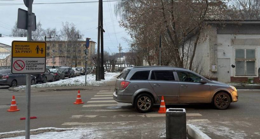 В Ульяновске на переходе сбили двоих детей: 1 ребенок в больнице