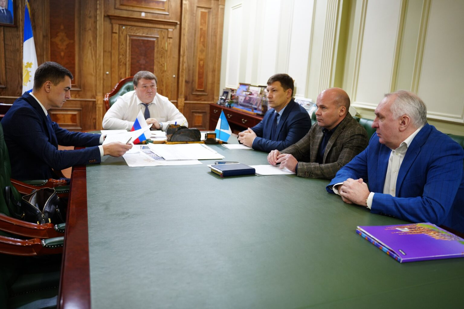 Мэр Ульяновска обсудил готовность к пиковым нагрузкам в работе теплосетей