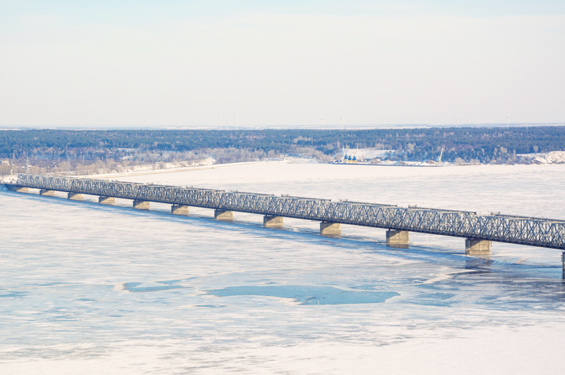 В ночь на 14 марта Императорский мост в Ульяновске будет закрыт