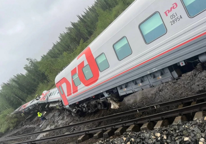 В Ульяновской области с рельсов сошли 7 вагонов поезда «Москва-Челябинск»