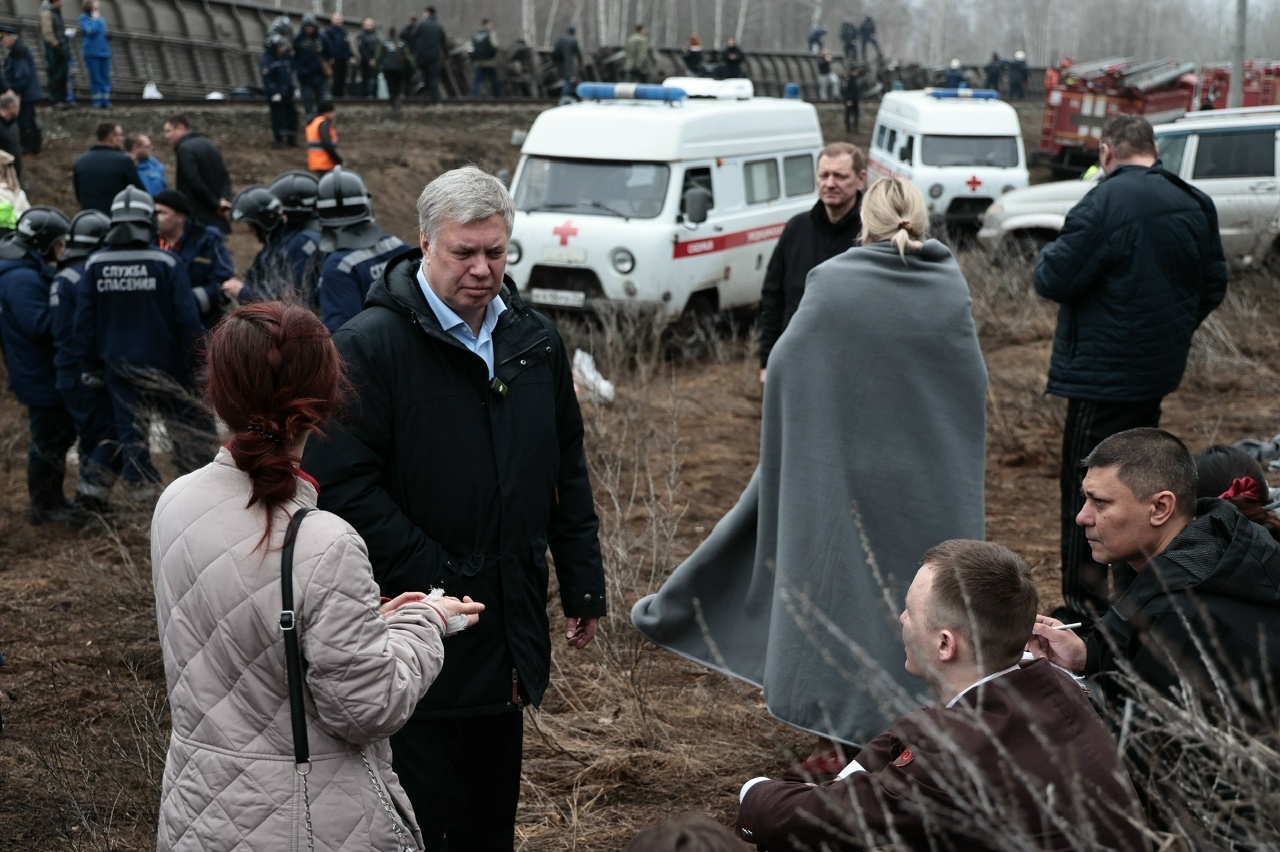 Количество пострадавших в крушении поезда в Ульяновске достигло 60 человек
