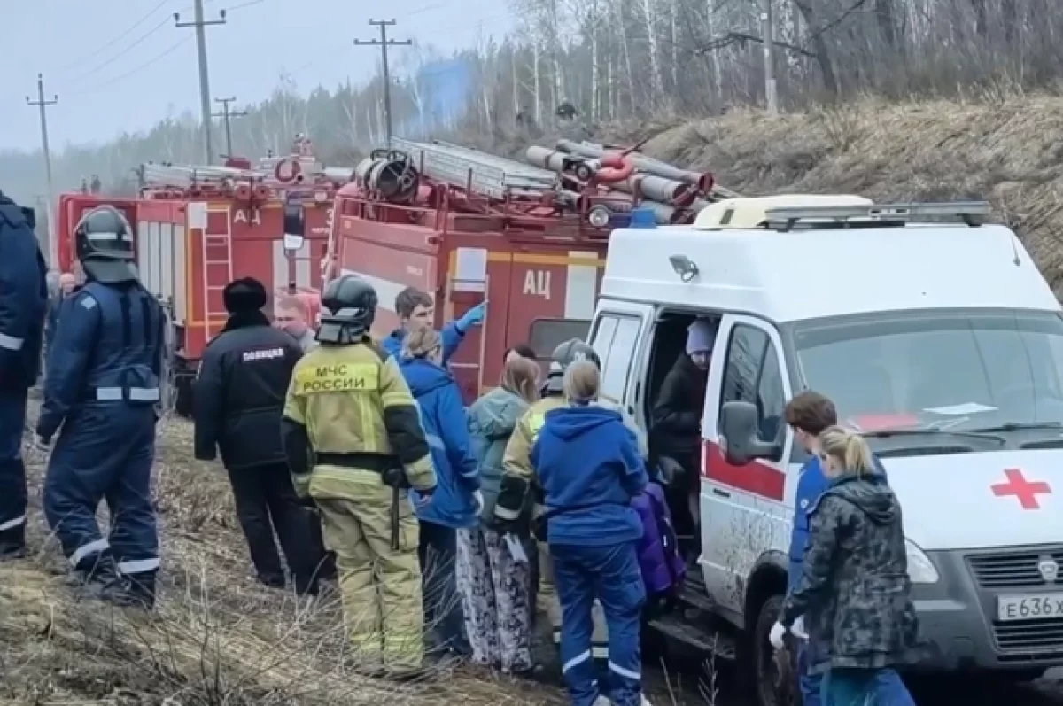 12 человек остаются в больницах после крушения поезда в Ульяновке