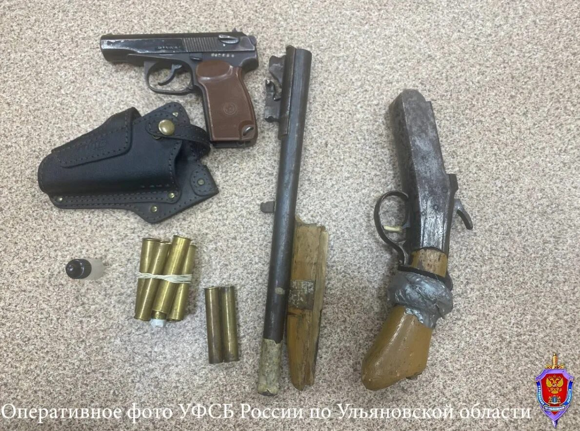 Ульяновец получил 3,5 года заключения за хранение оружия