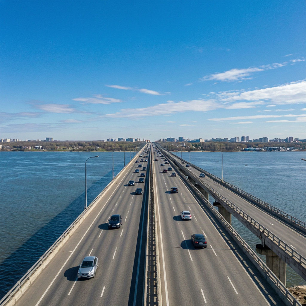На Императорском мосту в Ульяновске отменили ограничение скорости